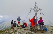 47 Arriva immancabile la nebbia di vetta !